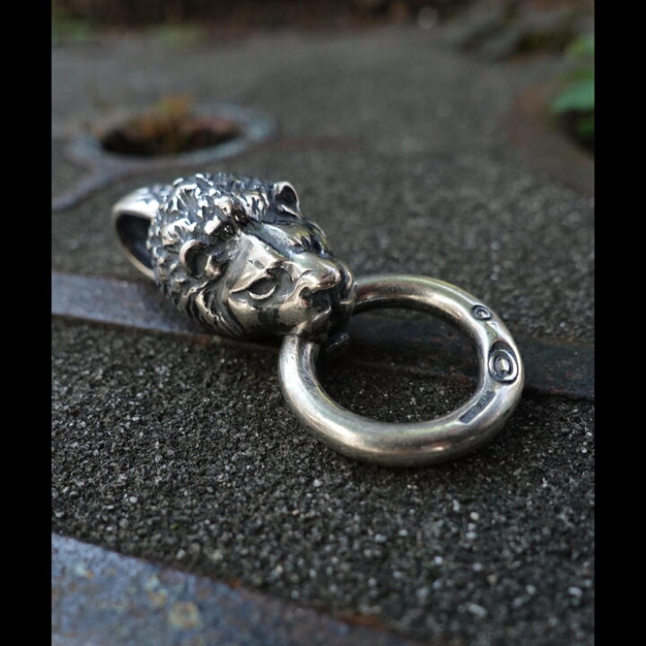 楽天市場】【Gaboratory ガボラトリー】Lion head pendant ライオン 