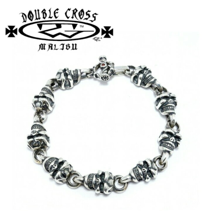 楽天市場】メンズ ブレスレット シルバーアクセサリー スカル 骸骨  