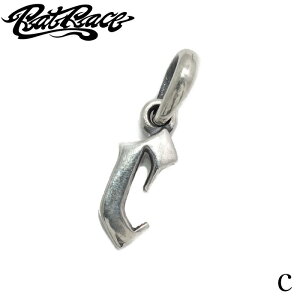 �����Y �y���_���g �C�j�V���� �A���t�@�x�b�g �M�t�g �yRat Race ���b�g���[�X�zLetter Pendant (c) Lowercase Top c ������ �V���o�[925 �l�b�N���X R.A.W RAT ANOTHER WORLD c