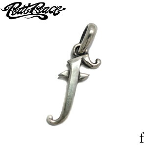 �����Y �y���_���g �C�j�V���� �A���t�@�x�b�g �M�t�g �yRat Race ���b�g���[�X�zLetter Pendant (f) Lowercase Top f ������ �V���o�[925 �l�b�N���X R.A.W RAT ANOTHER WORLD f