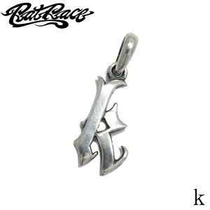 �����Y �y���_���g �C�j�V���� �A���t�@�x�b�g �M�t�g �yRat Race ���b�g���[�X�zLetter Pendant (k) Lowercase Top k ������ �V���o�[925 �l�b�N���X R.A.W RAT ANOTHER WORLD k