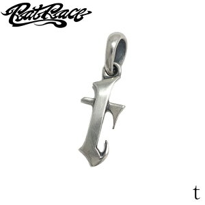 �����Y �y���_���g �C�j�V���� �A���t�@�x�b�g �M�t�g �yRat Race ���b�g���[�X�zLetter Pendant (t) Lowercase Top t ������ �V���o�[925 �l�b�N���X R.A.W RAT ANOTHER WORLD t