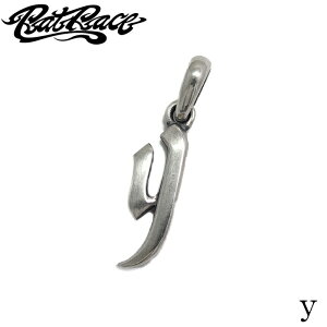 �����Y �y���_���g �C�j�V���� �A���t�@�x�b�g �M�t�g �yRat Race ���b�g���[�X�zLetter Pendant (y) Lowercase Top y ������ �V���o�[925 �l�b�N���X R.A.W RAT ANOTHER WORLD y
