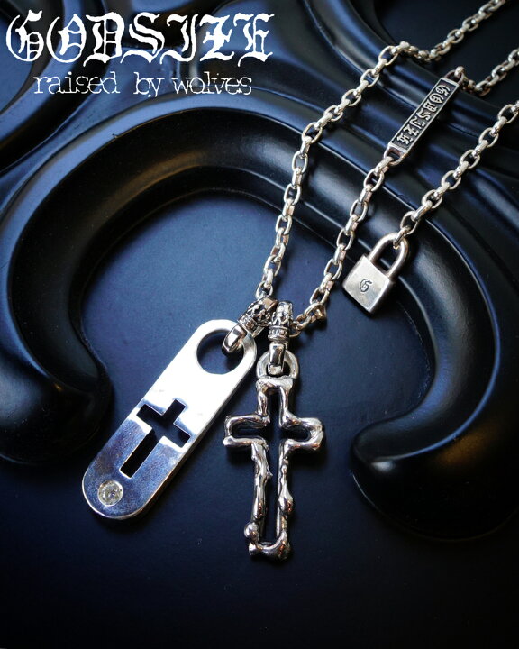 楽天市場】【GODSIZE ゴッドサイズ】GS665PD／OPEN CROSS Pendant 