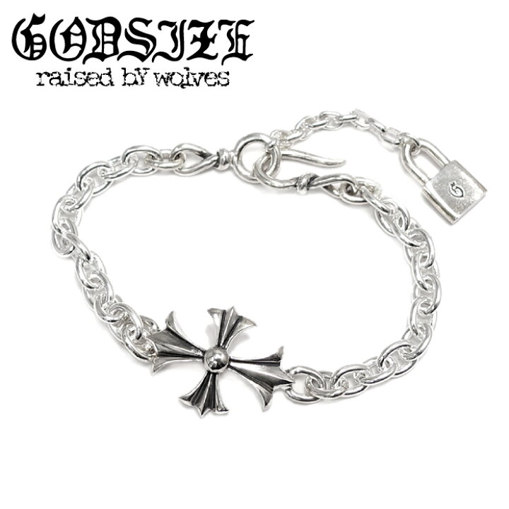 楽天市場】【GODSIZE ゴッドサイズ】CHAIN BRACELET CROSS クロス  