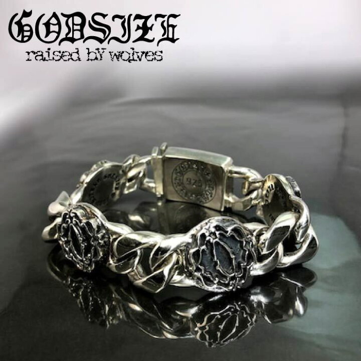 楽天市場】【GODSIZE ゴッドサイズ】CHAIN BRACELET [SPIRAL  
