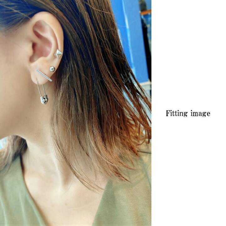 楽天市場】【CHROME HEARTS クロムハーツ】Safty Pin Earring CH PLUS  