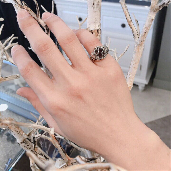楽天市場】【GIGOR ジゴロウ】スプリージリング ガーネット 大粒 RING 
