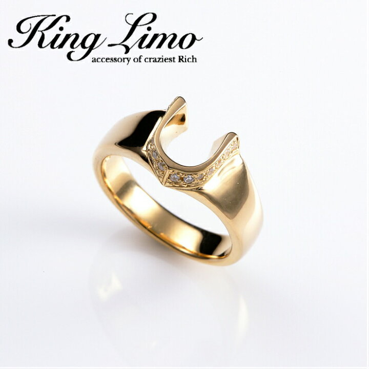 楽天市場】メンズ レディース リング CZ ホースシュー 馬蹄 キラキラ  