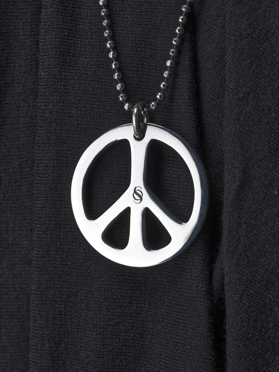 【THE ONENESS ザ・ワンネス】Silver925 SGZPEACE Nacklace/Silverシルバーアクセサリー SUGIZO  ピースネックレス | シルバーアクセサリー925広島