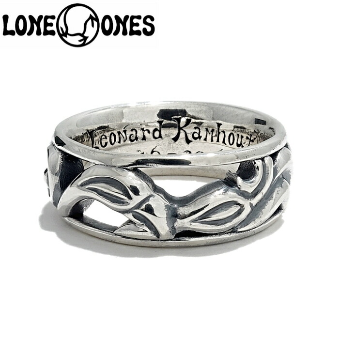 【LONE ONES ロンワンズ】Love Bite Filigree Ring ラブバイトフィリグリーリング レナードカムホート Leonard  Kamhout 追悼リング 指輪 シルバーアクセサリー メンズアクセサリー silver925 シルバーリング Ring スカル | 