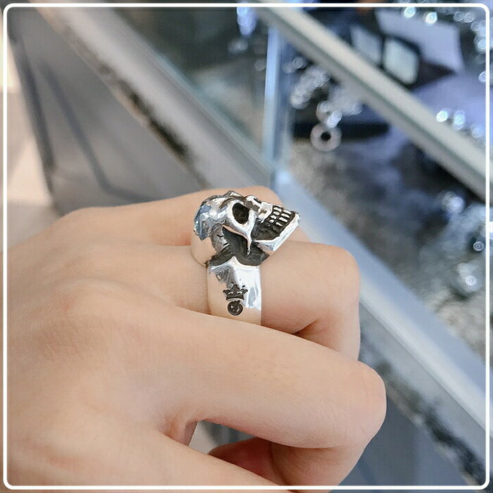 楽天市場】【Gaboratory ガボラトリー】Single skull ring シングル  