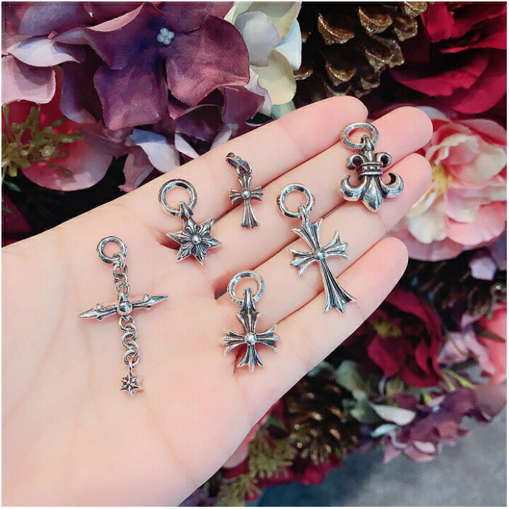楽天市場】【CHROME HEARTS クロムハーツ】Roly Cross Charm ローリー  