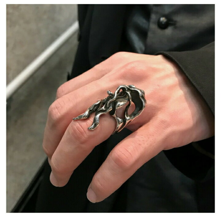 楽天市場】【TAUJAN タウジャン】279-02 リング 脈 シルバー925 メンズ  