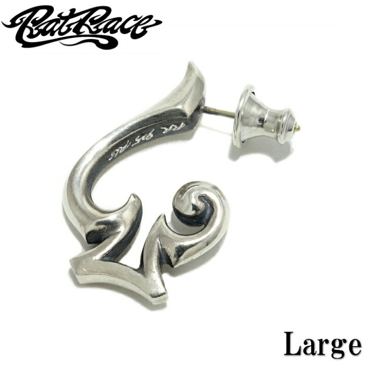 楽天市場 Rat Race ラットレース Spade Hoop Pierce L スペードピアス メンズ ピアス ブランド フープピアス メンズ ピアス シルバー925 ギフト シルバーアクセサリー925広島