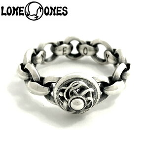 yLONE ONES YzMini Silk Link with Circles  Crane Dome Ring ~jVNNEBYT[NAhN[h[ O i[hJz[g Leonard Kamhout