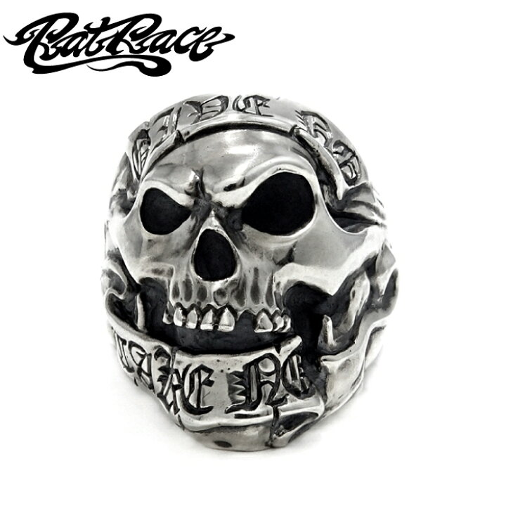楽天市場】【Rat Race ラットレース】Give No Take No Skull Ring 1 