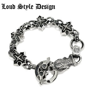 �yLoud Style Design ���E�h�X�^�C���f�U�C���zLSD L,S,D BITE VIPER BRACELET LGB004 �X�l�[�N�u���X���b�g �� �����Y�A�N�Z�T���[ �V���o�[925 Silver925 �u���X���b�g �A�j�}�� ঒���