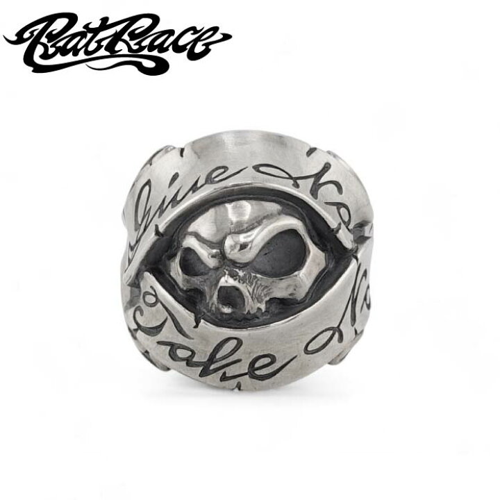 楽天市場】【Rat Race ラットレース】Give No Take No Skull Ring 2 
