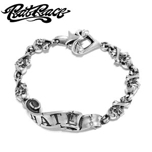 �yRat Race ���b�g���[�X�zMessage on Ribbon Bracelet CB HATE ���{���u���X���b�g �����Y�A�N�Z�T���[ �V���o�[925 �A�N�Z�T���[ Silver925 �u���X���b�g ���{�� Bracelet