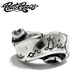 【Rat Race ラットレース】Message on Ribbon Ring Narrow RIBBONRING メンズアクセサリー シルバー925 silver925 リボンリング