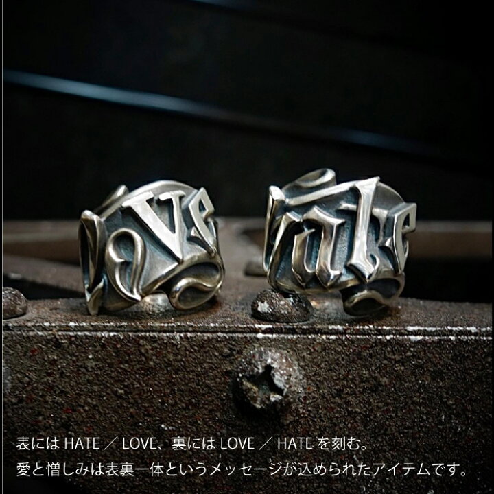 楽天市場】【Rat Race ラットレース】Solid Letter Ring / LOVE  