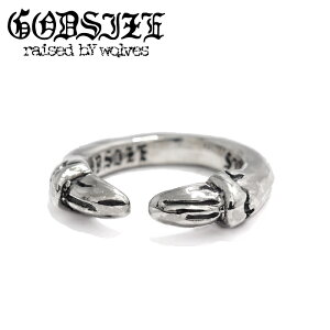 �����Y ���f�B�[�X �����O �u�����h �h���S�� �N���E �V���v�� �V���o�[�A�N�Z�T���[ �M�t�g�yGODSIZE �S�b�h�T�C�Y�zTWIN CLAW RING