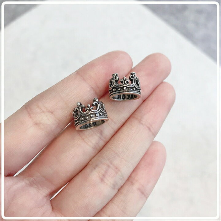 楽天市場】【Royal Order ロイヤルオーダー】FDL CROWN RING PENDANT 