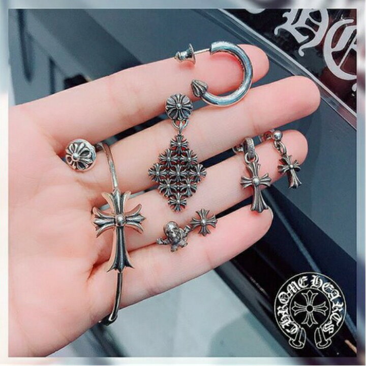 楽天市場】【CHROME HEARTS クロムハーツ】CH Plus Stud #2 シーエイチ 