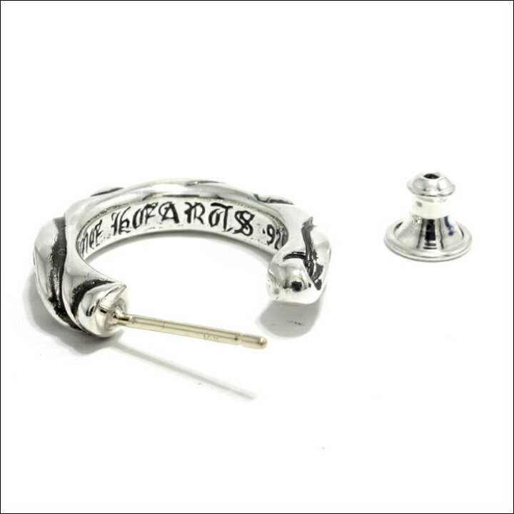 楽天市場】【CHROME HEARTS クロムハーツ】Scroll Band Hoop Earring  
