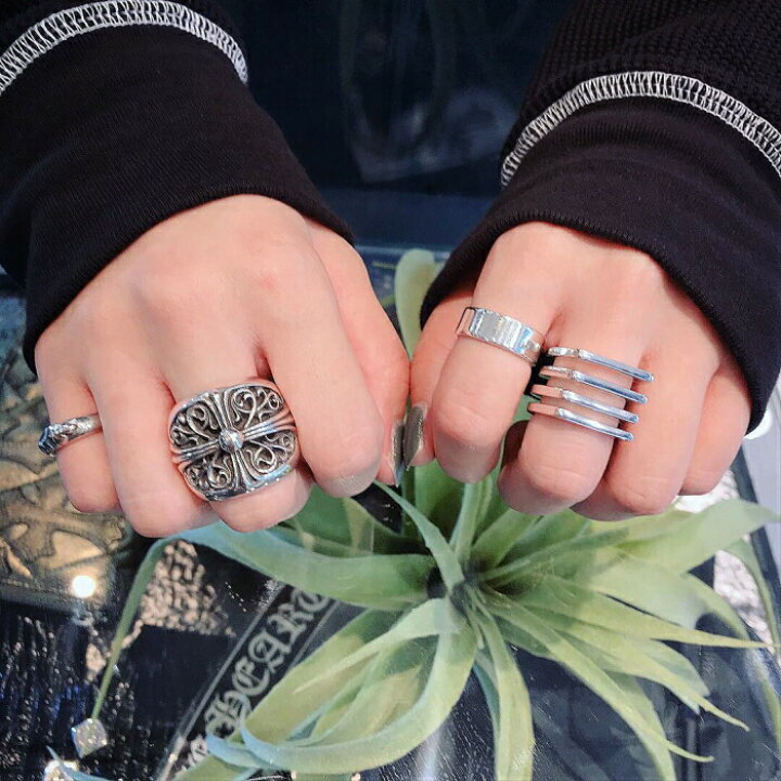 楽天市場】【CHROME HEARTS クロムハーツ】Classic Ovel Cross Ring  