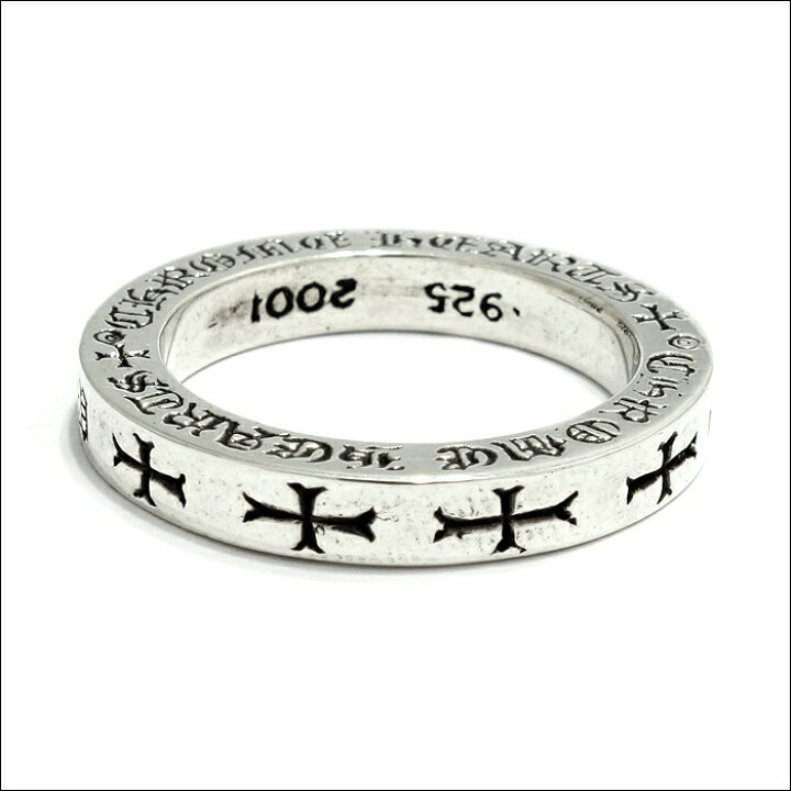楽天市場】【CHROME HEARTS クロムハーツ】3mm Spacer Ring NYC 限定  