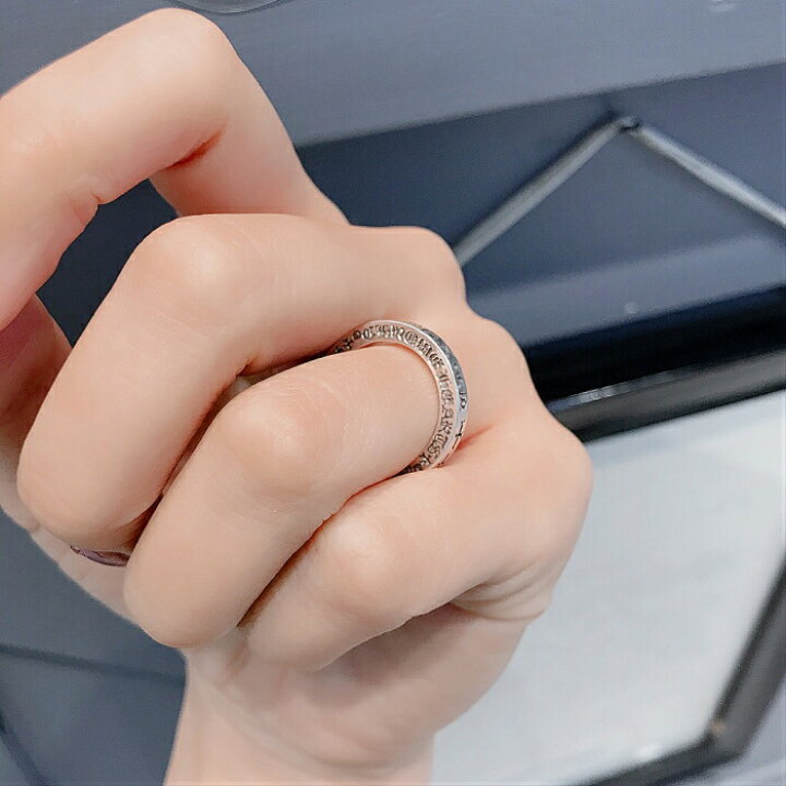 楽天市場】【CHROME HEARTS クロムハーツ】3mm Spacer Ring NYC 限定 