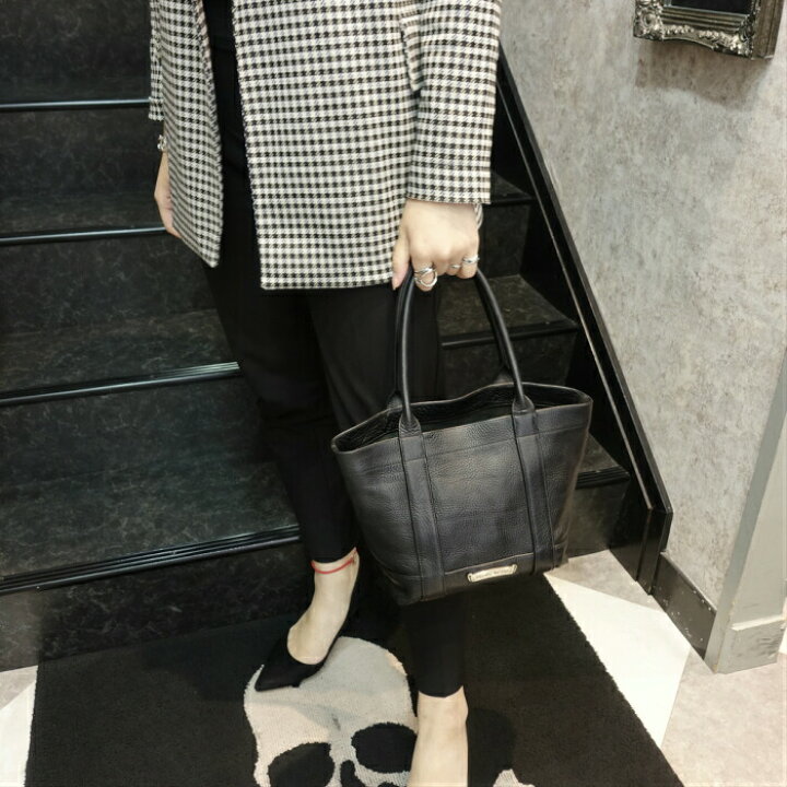 楽天市場】【CHROME HEARTS クロムハーツ】TOTE MINI BAG BLACK トート 