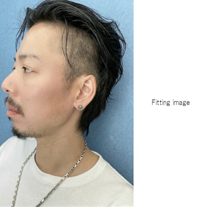 楽天市場】【CHROME HEARTS クロムハーツ】CROSS BALL STUD クロス  