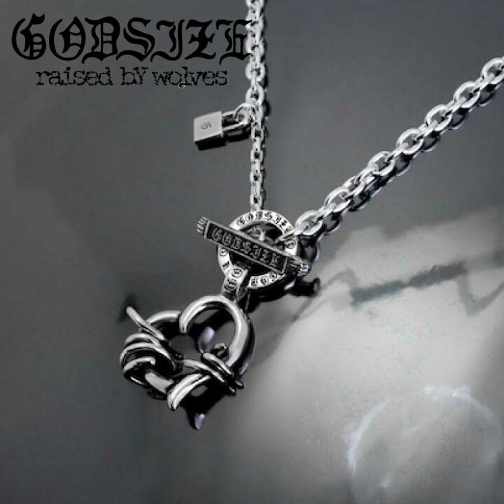 楽天市場】【GODSIZE ゴッドサイズ】CHAIN NECKLACE T-BAR [THORNY 
