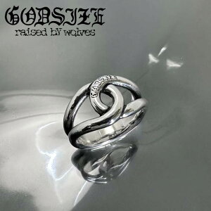 �yGODSIZE �S�b�h�T�C�Y�zOPEN TEARDROP RING / �I�[�v���e�B�A�h���b�v�����O