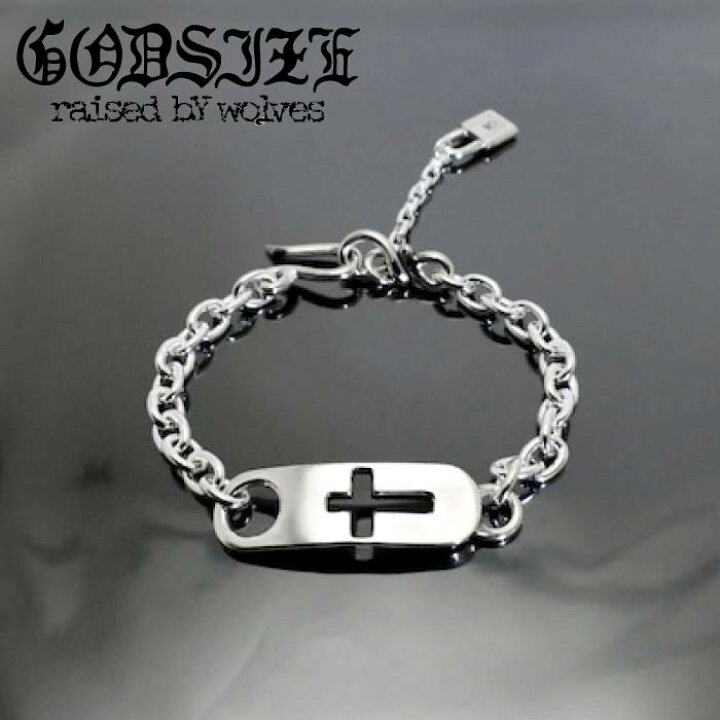 楽天市場】【GODSIZE ゴッドサイズ】CLASSIC CROSS CHAIN BRACELET  