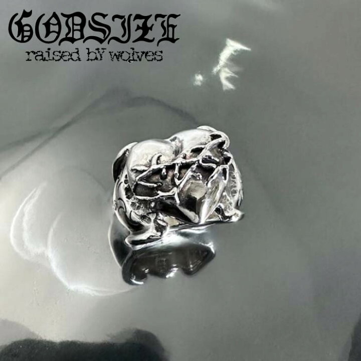 楽天市場】【GODSIZE ゴッドサイズ】HEART RING [LARGE] / ハート 