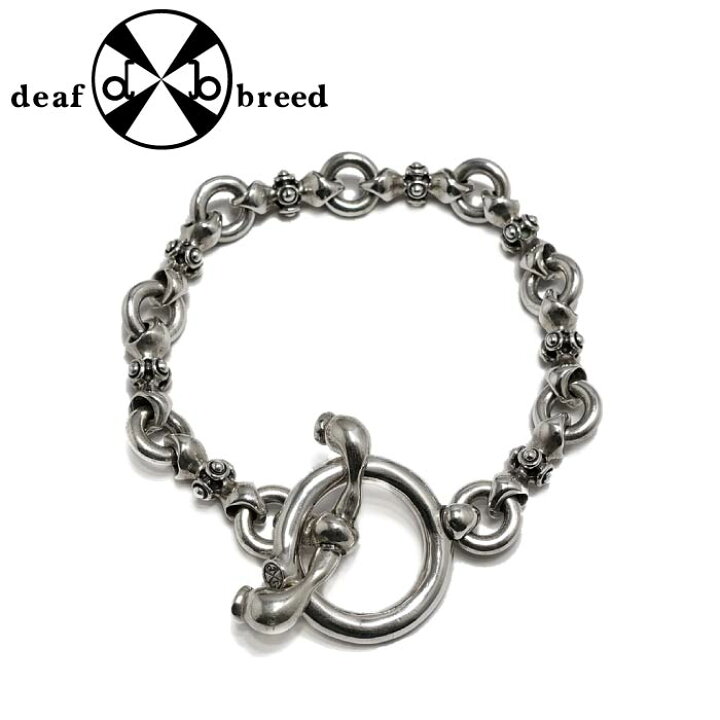 楽天市場】【deaf breed デフブリード】B-35 Bracelet : シルバー 