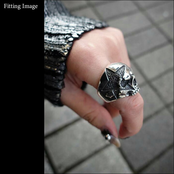 楽天市場】【Rock and Justice EDEN/エデン】Clash Star Skull Ring 