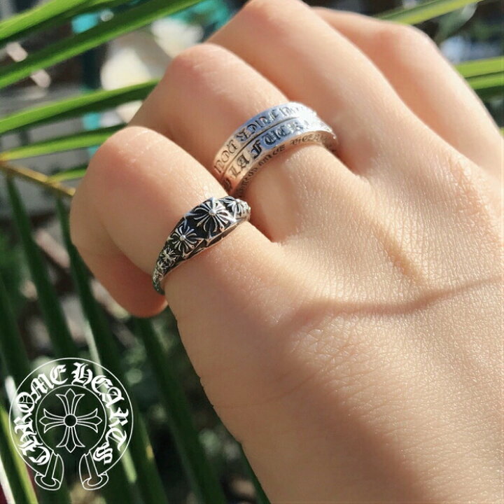 楽天市場】【CHROME HEARTS クロムハーツ】TINY PYRAmID RING タイニー  
