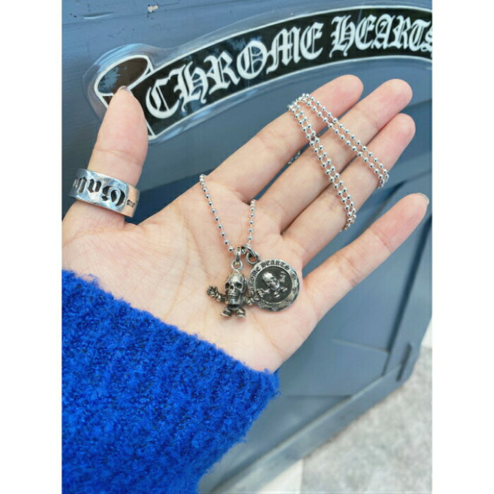 楽天市場】【CHROME HEARTS クロムハーツ】Foti medal Charm フォティ 