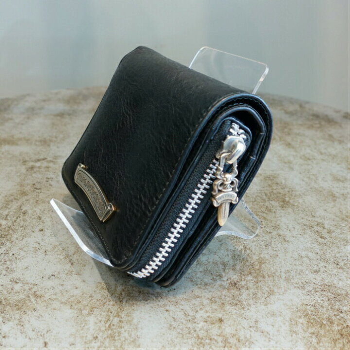 楽天市場】【CHROME HEARTS クロムハーツ】Square Bill Zip Wallet  