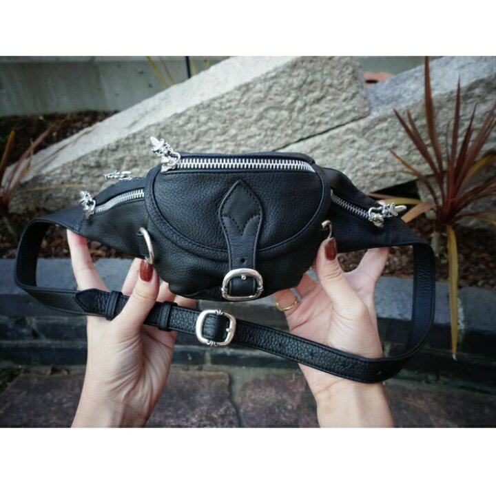 楽天市場】【CHROME HEARTS クロムハーツ】SNAT PACK MINI BK スナット  