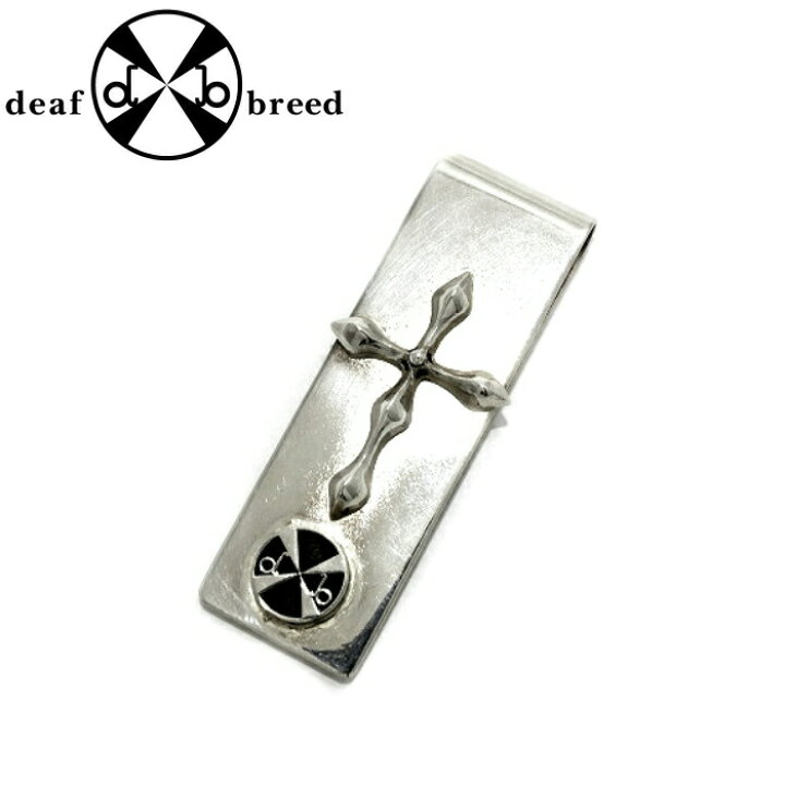 楽天市場 マネークリップ カスタム商品 シルバーアクセサリー メンズ クロス ロゴ デフブリード 個性的 Deaf Breed デフブリード Custom Money Clip シルバーアクセサリー925広島