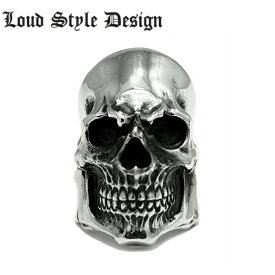 【Loud Style Design ラウドスタイルデザイン】UR-037 LSD L,S,D スカルリング ドクロ メンズアクセサリー skull ring シルバーリング