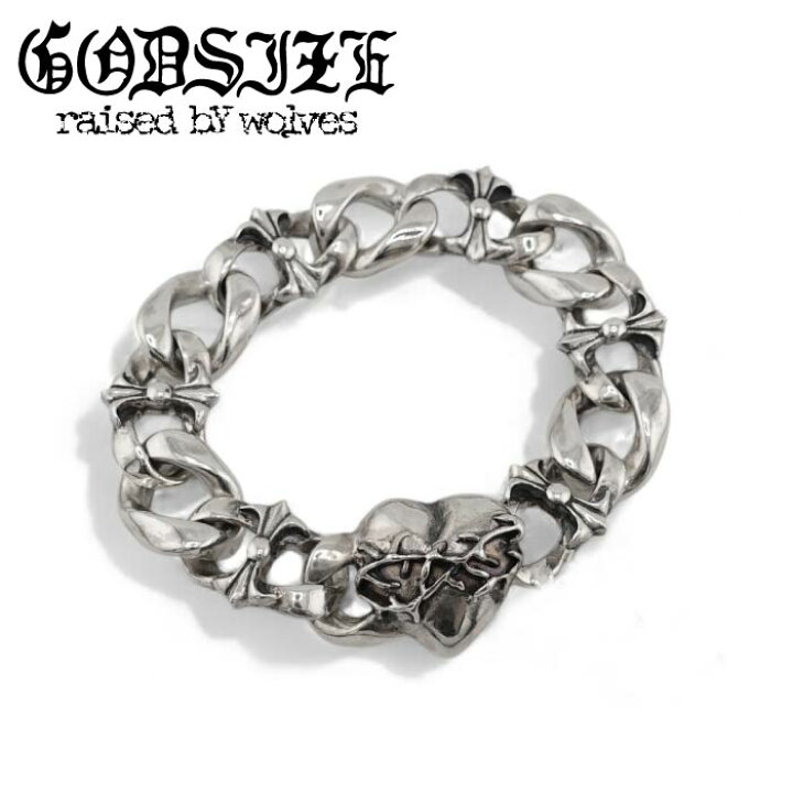 楽天市場】【GODSIZE ゴッドサイズ】BUTTERFLY CHAIN BRACELET HEART 