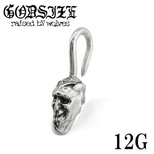 yGODSIZE SbhTCYzSATAN BALL EARRING T^{[ sAX 12G