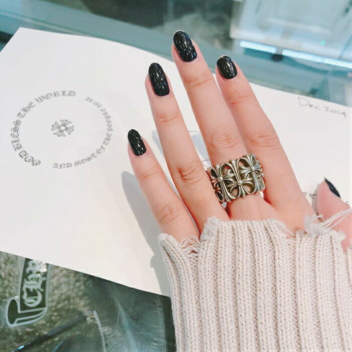 楽天市場】【CHROME HEARTS クロムハーツ】Cemetary Cross Ring  